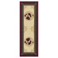 thumbnail image 4 of Ottomanson Siesta Kitchen Collection Non-Slip Rubberback Rooster Design 2x5 Kitchen Runner Rug, 20" x 59", Beige/Red, 4 of 7