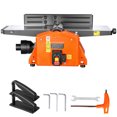 thumbnail image 1 of KFFKFF Spiral Benchtop Jointer, 8 Inch, 2 HP 8500 RPM Bench Top Wood Jointer, with 18-Blade Spiral Cutterhead, Extendable Cast Aluminum Table, Up to 1/8 in Depth, 1 of 9
