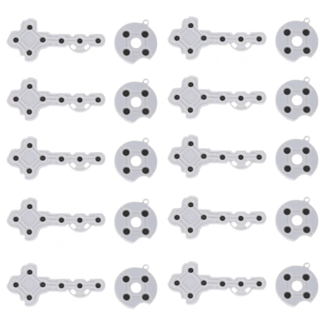 10 Pcs Conductive Rubber Contact Pad Button For Xbox 360 Game Handle Game Controller, Conductive Rubber