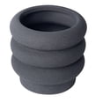 thumbnail image 3 of Better Homes & Gardens 6" Ceramic Bubble Planter Pot-Black, 3 of 7