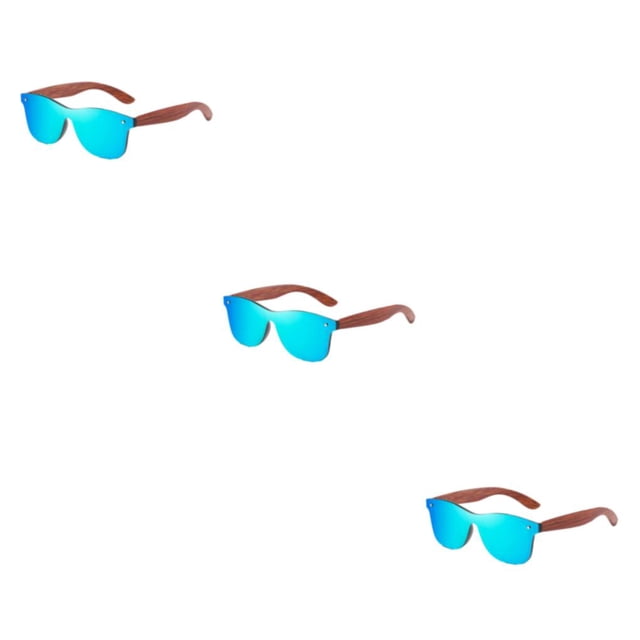 Thinsony Lightweight Frame Protection Fashionable Comfortable Fit Colorful Lens Options Unisex blue 3Set