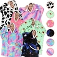 thumbnail image 3 of Blanket Oversized Adults Heavy Sherpa Fleece Plush Cosy Warm  One Big Size Fits, 3 of 4
