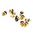 thumbnail image 1 of 10 Pcs Guitar Strap Button, Mushroom Style Guitar Strap Locks Quick Release Button For Electric Guitar Bass Ukulele, 1 of 8