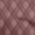 thumbnail image 1 of oneOone Polyester Spandex Dark Rose Brown Fabric Check Sewing Craft Projects Fabric Prints By Yard 56 Inch Wide, 1 of 5