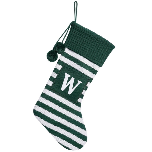 XZNGL Large Stockings Christmas Hanging Christmas Tree Decorations 50 cm Polyester Letter Design Festive Fireplace Christmas Decorations for Holiday Display