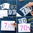 thumbnail image 4 of MasteelfCA 2 Sets Curb Stencils Reusable Number Stencils for Mailbox Address Painting, 4 of 9