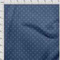 thumbnail image 4 of oneOone Velvet Blue Fabric Asian Floral Block Craft Projects Decor Fabric Printed By The Yard 58 Inch Wide, 4 of 5