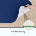 thumbnail image 4 of Tapis de Bain Antidérapant pour Salle de Bain, 50*80, Bleu Marine, 4 of 5