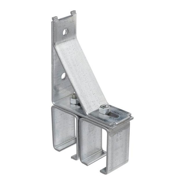 National Manufacture 5005821 Support de Rail à Double Boîte&44; Galvanisé