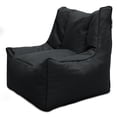 thumbnail image 1 of Lounge & Co Black Wave Bean Bag Chair, 1 of 3