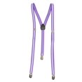 thumbnail image 1 of Purple White Striped 3 Clip Stretchable Suspenders 2 pack, 1 of 1