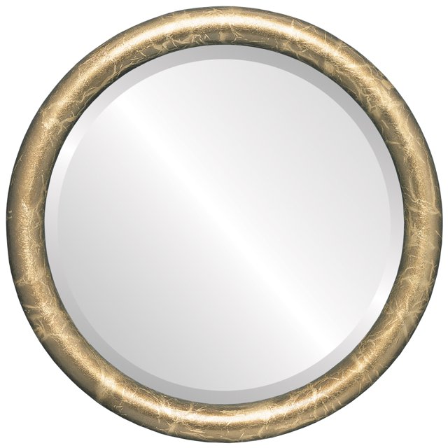 Miroir Encadré Pasadena - Or Champagne