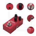 thumbnail image 2 of DK Classic Distortion Pedal Electric Guitar Effects Pedal True Bypass Metal Shell DC 9V 6.35mm Input/Output Interface Mini Guitar Distortion Effector, 2 of 9