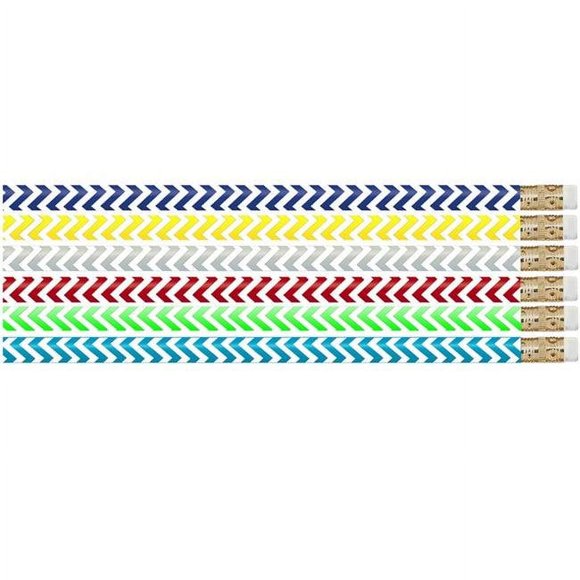 Musgrave Pencil MUS2540D-12 Chevron Chic Pencil - 12 Dazon