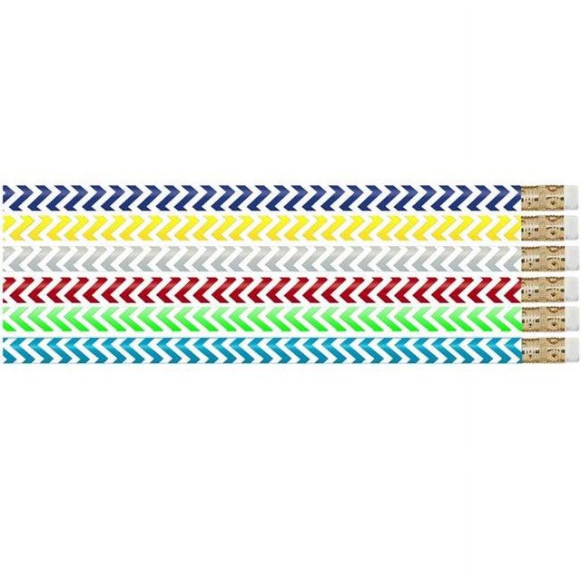 Musgrave Pencil MUS2540D-12 Chevron Chic Pencil - 12 Dazon