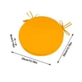 thumbnail image 3 of Round Outdoor Chair Cushion with Removable Washable Cover for Patio Furniture Support and Water Resistance, 3 of 7