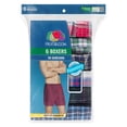 thumbnail image 2 of Fruit Of The Loom Mens Tartan Boxers 6 Pack, 2XL, Assorted, 2 of 11