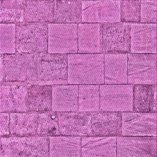 Ahgly Tapis d'Intérieur Lavable en Machine Carré Violet Transitionnel, 6 Pieds Carré