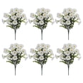 thumbnail image 1 of Tyidzon 6PC Outdoor Artificial Flowers Realistic And Morning For Outdoor Decor And Arrangements, 1 of 5