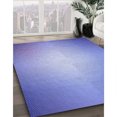 thumbnail image 3 of Ahgly Company Tapis d'Intérieur Lavable en Machine Carré Transitionnel Bleu Ciel, 6 Pieds Carré, 3 of 7