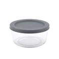 thumbnail image 1 of Mainstays Round Glass Food Storage Container with PE Lid 500ml, 1 of 7