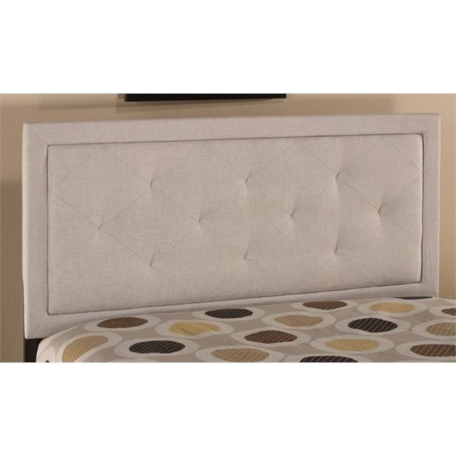 Atlin Designs Tête de Lit Rembourrée Queen en Crème