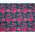 thumbnail image 4 of oneOone Polyester Lycra Fabric Leaves & Floral Block Print Fabric By Yard 56 Inch Wide, 4 of 4