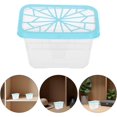 thumbnail image 1 of One empty moisture-absorbing box, a refillable plastic dehumidifier container, suitable for wardrobes., 1 of 7