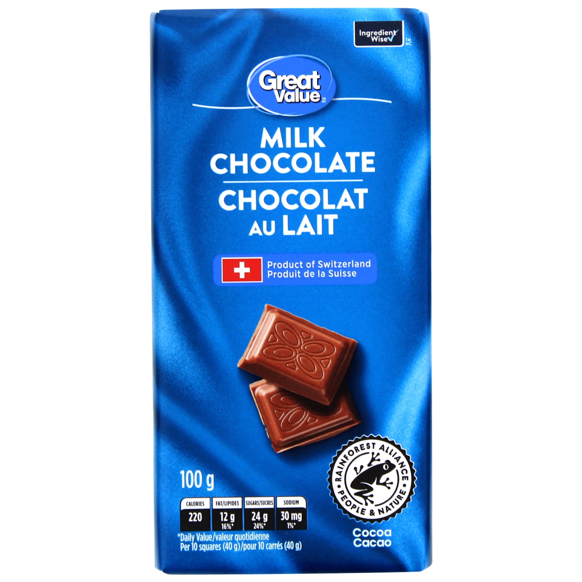 Great Value Milk Chocolate Bar