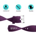 thumbnail image 4 of Replacement Bands Compatible for Fitbit Charge 2, Classic & Special Edition Adjustable Sport Wristbands(Purple,S), 4 of 7