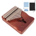 thumbnail image 2 of 21 Keys Kalimba Thumb Piano, Portable Musical Single Board Thumb Piano Instruments with Finger Protectors Suitable for Professional Music Lovers, 2 of 7