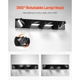 thumbnail image 4 of VEVOR 4-Light LED Modern Bathroom Vanity Light Fixtures 25.59-Inch Wall Light Fixtures, 4 of 9