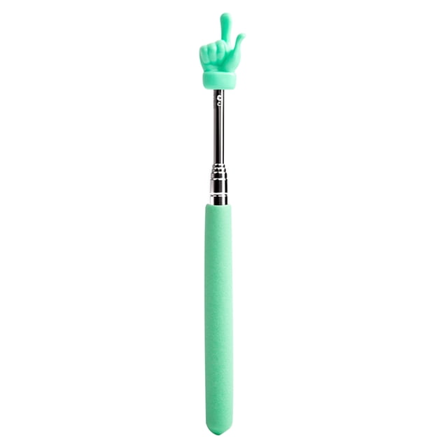 EGNMCR Telescopic Pointer For Teachers, Mini Handheld Pointer, Classroom Finger Pointer And Presentation Finger Pointer For Elementary School Kindergarten Teachers Finger stic