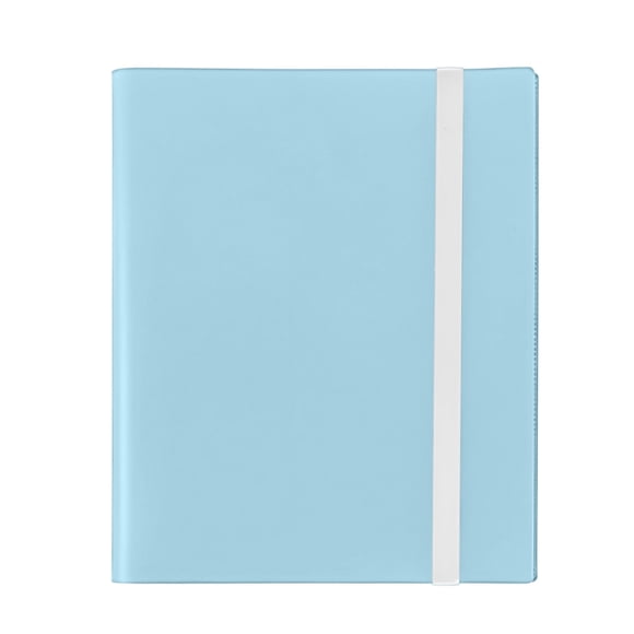 9-Pocket Trading Card Binder, EDHITNR Large Capacity 360 Side-Loading Pockets Album, Durable Waterproof Secure Straps Trading Card Holder for Sports Football MTG Collectible Cards