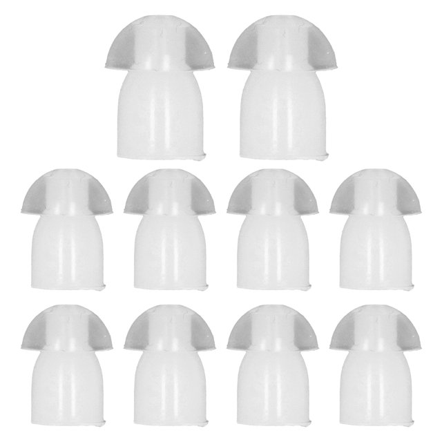 Bouchons d'Oreilles de Remplacement en Silicone pour Écouteurs, 10 Pcs