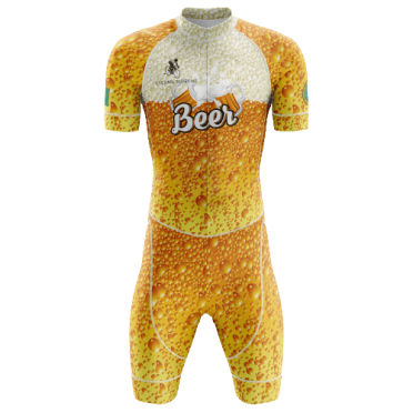 Beer Lover Men's Triathlon Suit - L