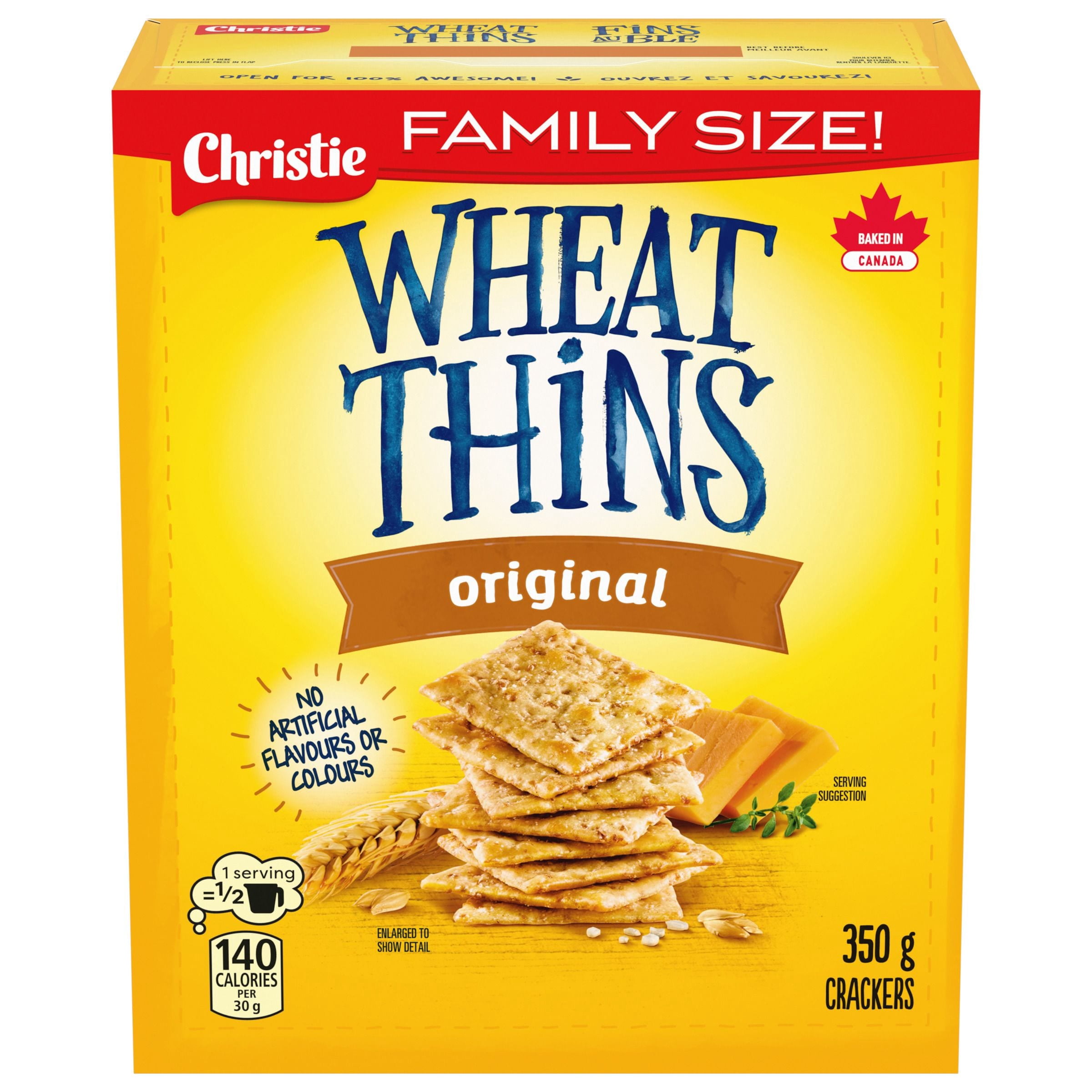 Wheat Thins Original Crackers, Family Size