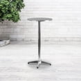 thumbnail image 4 of Flash Furniture 23.25'' Round Aluminium Folding Bar Height Table, 4 of 6