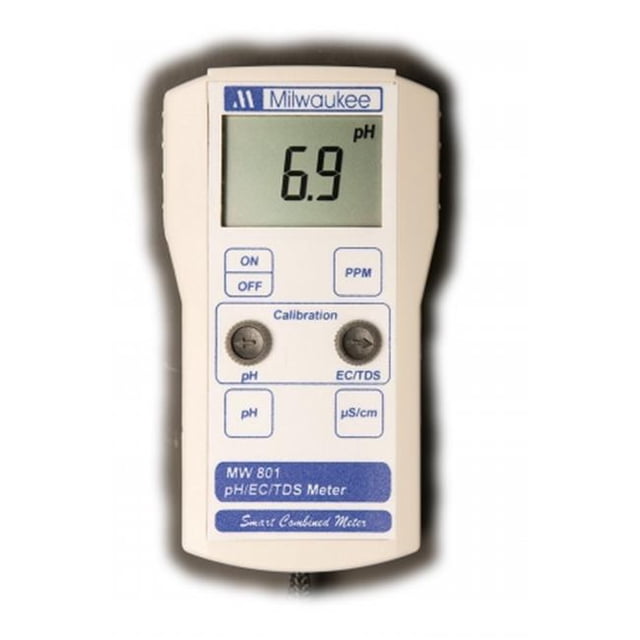 Milwaukee Instruments MW801 Combinaison Économique pH-EC-TDS