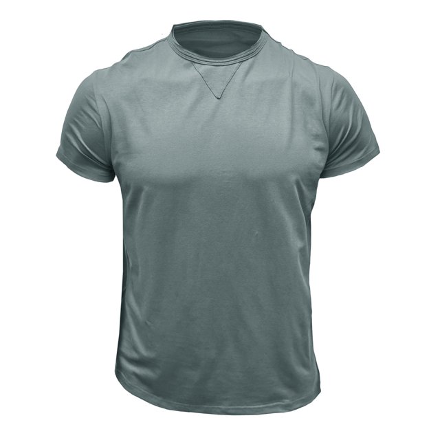 Penkiiy T-Shirt pour Homme à Manches Courtes, Décontracté, Mode, Col Rond, Chandail, Boutons, Blouse, Gris G