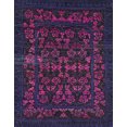 thumbnail image 1 of Ahgly Company Indoor Rectangle Abstract Purple Abstract Area Rugs, 5' x 7', 1 of 6