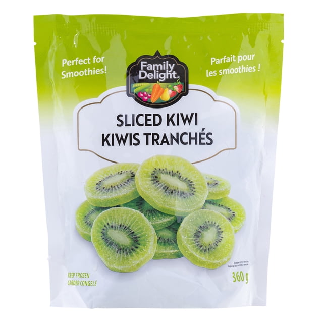 Family Delight Frozen Sliced Kiwi 360g, Tropical, FD Sliced Kiwi 360g, 0.00 - 0.00 GR