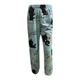 thumbnail image 4 of Pantalon Grand de Sport d'Été pour Femmes Mode Imprimé Décontracté Ample Long, 4 of 5