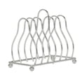 thumbnail image 1 of Silver Kitchen Iron Dish Rack Storage Draining Rack Triangles Shelf Countertop Storage Organizer 5.12X4.33X2.76 Inches 0.31 Lb Space Saving Dish Drying Rack, 1 of 6