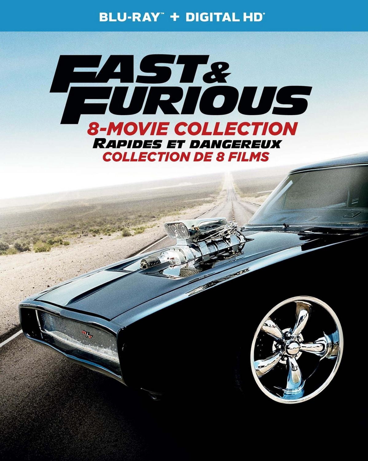 Rapides et dangereux : collection de 8 films sur Blu-ray et format numérique HD
