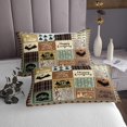 thumbnail image 3 of YST Rv Camper Theme Quilt Bedding Set Twin,Kids Happy Camping Bedspread Rustic Cabin Room Decor,Travel Trailers Accessories Camper Quilts Set for Bunk,Patchwork Buffalo Plaid Coverlet Set, 3 of 5