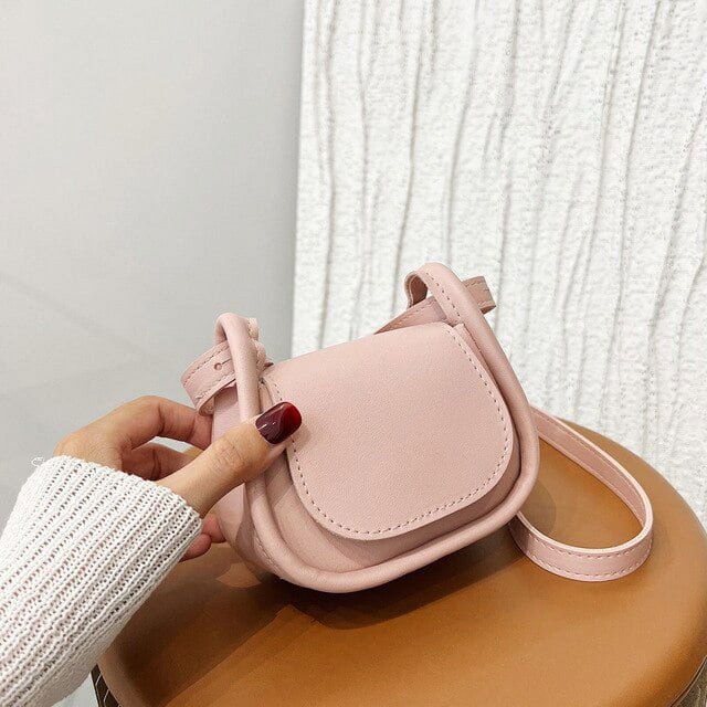 LinYooLi Women Designer Shoulder Crossbody Handbag Small PU Leather Solid Color Top-Handle Bags Shopping Mini Lipstick Messenger Totes