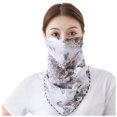 thumbnail image 1 of Mask Women Sun Protection Print Scarf Dustproof Neck Scarf Masks Face Mask, 1 of 1