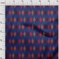 thumbnail image 2 of oneOone Polyester Lycra Fabric Argyle Ikat Print Fabric By Yard 56 Inch Wide, 2 of 4