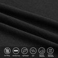 thumbnail image 4 of PiccoCasa Soft 190GSM Queen Fitted Sheets 16 Inch Deep Pocket Black, 4 of 7